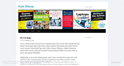 Desktop Screenshot of kateshoup.com