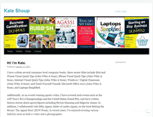 Tablet Screenshot of kateshoup.com
